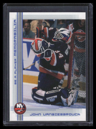 2000-01 BAP Memorabilia Sapphire 413 John Vanbiesbrouck 72/100
