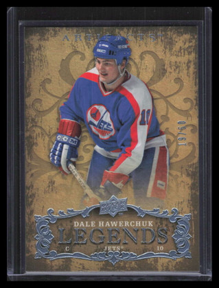 2008-09 Artifacts Blue 101 Dale Hawerchuk LEG 19/50 Legends