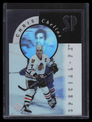 1995-96 SP Holoviews Special FX fx3 Chris Chelios