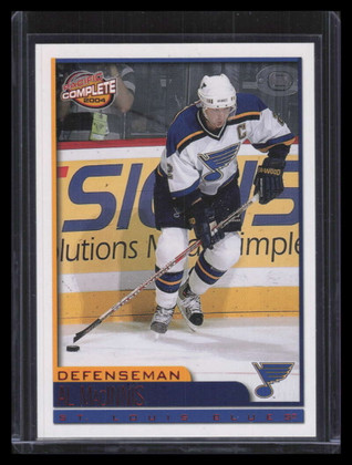 2003-04 Pacific Complete Red 128 Al MacInnis 30/99