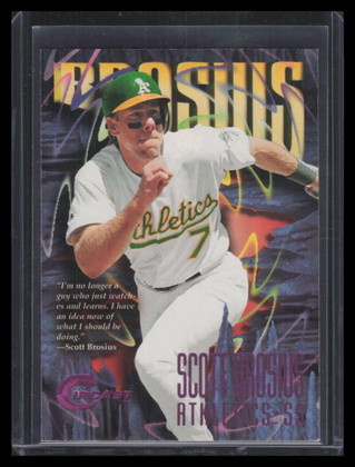 1997 Circa Rave 269 Scott Brosius 61/150