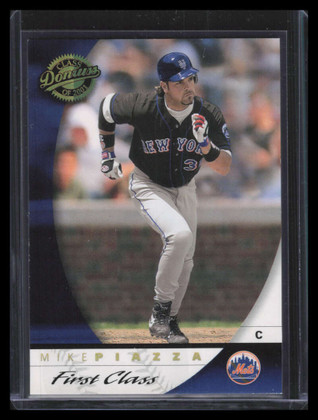 2001 Donruss Class of 2001 First Class 26 Mike Piazza 60/100