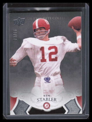 2011 Exquisite Collection 42 Ken Stabler 70/75