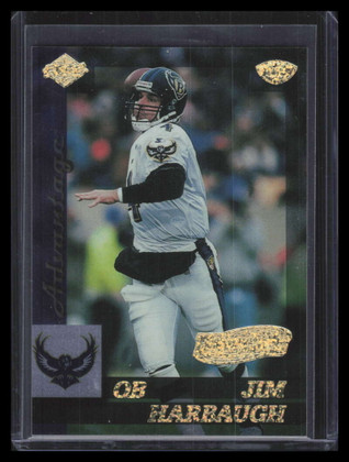 1999 Collector's Edge Advantage HoloGold 12 Jim Harbaugh 17/50