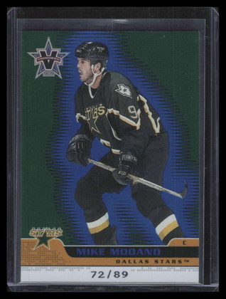 2001-02 Vanguard Blue 32 Mike Modano 72/89