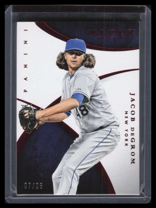 2015 Immaculate Collection Red 44 Jacob deGrom 7/25