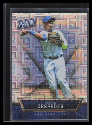 2016 Panini National Convention Decoy Escher Squares 5 Yoenis Cespedes 2/10