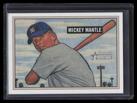2005 Bowman Heritage 350 Mickey Mantle 154653