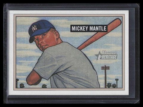 2005 Bowman Heritage 350 Mickey Mantle 154654