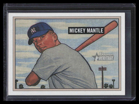 2005 Bowman Heritage 350 Mickey Mantle 154655