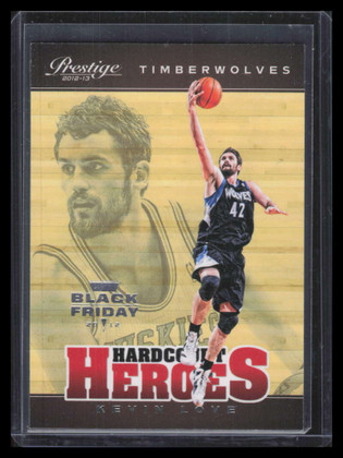 2012-13 Prestige Hardcourt Heroes Black Friday 7 Kevin Love 5/5