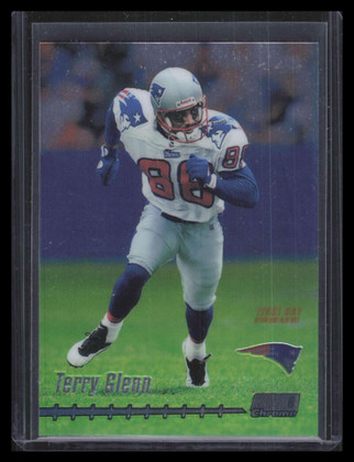 1999 Stadium Club Chrome First Day 84 Terry Glenn 10/100