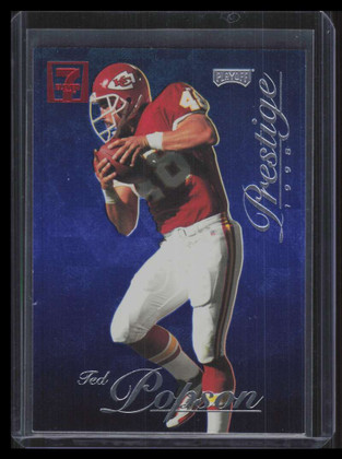 1998 Playoff Prestige 7-Eleven Blue 38 Ted Popson
