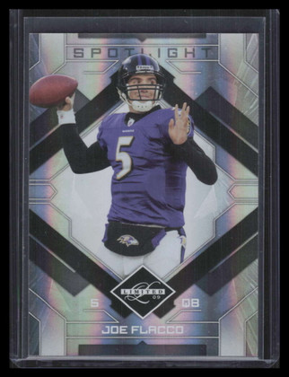 2009 Limited Silver Spotlight 9 Joe Flacco 6/10