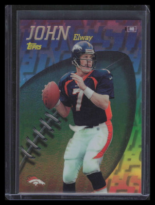 1998 Topps Mystery Finest Refractor m8 John Elway 154780