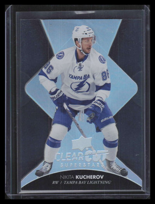 2017-18 Upper Deck Clear Cut Superstars CCSNK Nikita Kucherov