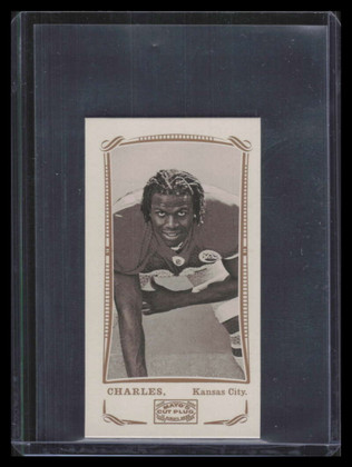 2009 Topps Mayo Mini Red Back 108 Jamal Charles 20/25