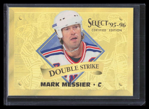 1995-96 Select Certified Double Strike Gold 15 Mark Messier /903