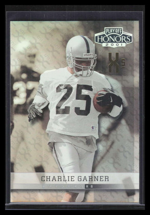 2001 Playoff Honors X's and O's 45 Charlie Garner 16/42