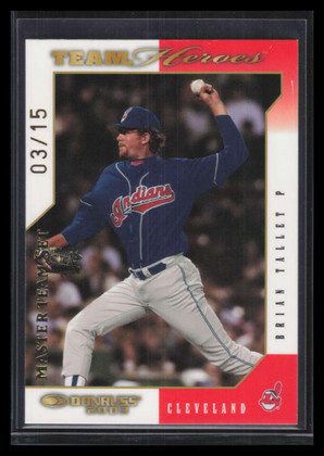 2003 Donruss Team Heroes Master Team Set 172 Brian Tallet 3/15