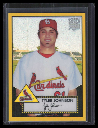 2006 Topps '52 Chrome Gold Refractor 70 Tyler Johnson Rookie 31/52