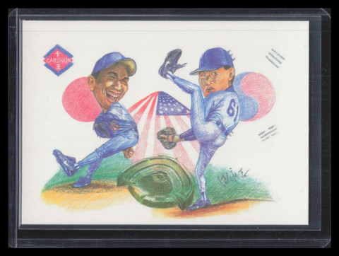 1996 National Convention Cardwon Chan Ho Park Hideo Nomo F06395