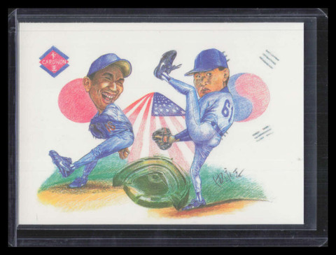 1996 National Convention Cardwon Chan Ho Park Hideo Nomo F06402