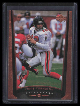 1998 Upper Deck Bronze 43 Chris Chandler 90/100
