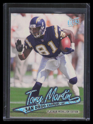 1997 Ultra Platinum Medallion p32 Tony Martin F06445
