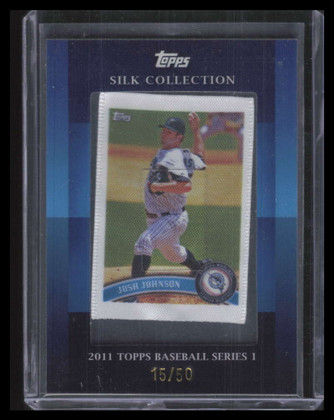2011 Topps Silk Collection 95 Josh Johnson 15/50