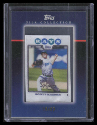 2008 Topps Silk Collection sc2 Scott Kazmir 16/50