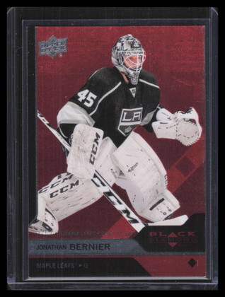 2013-14 Black Diamond Ruby 12 Jonathan Bernier 1/50