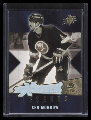 2005-06 SPx Xcitement Legends Gold XLKM Ken Morrow 54/99