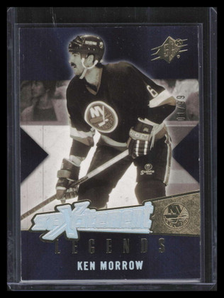 2005-06 SPx Xcitement Legends Gold XLKM Ken Morrow 1/99