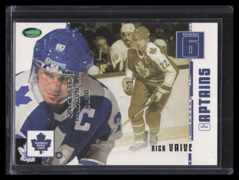 2003-04 Parkhurst Original Six The National Cleveland 77 Rick Vaive 8/10
