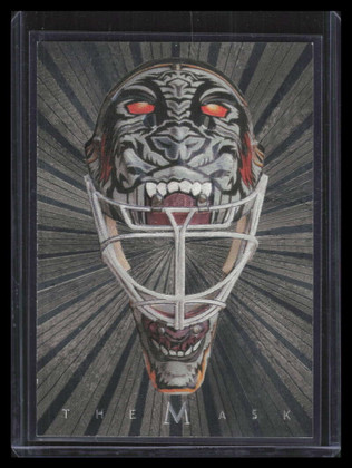 2001-02 Between the Pipes Masks Silver 8 Mike Dunham /300