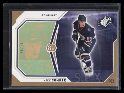 2003-04 SPx Radiance 39 Mike Comrie 30/50