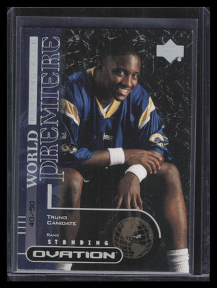 2000 Upper Deck Ovation Standing Ovation 76 Trung Canidate Rookie 40/50