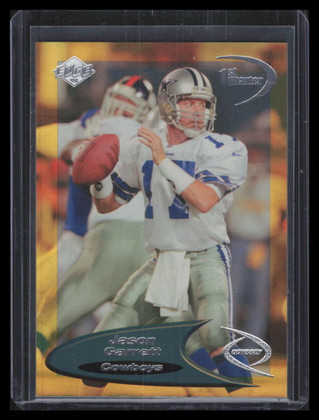 1998 Collector's Edge Odyssey Level 2 HoloGold h37 Jason Garrett Rookie 141/150