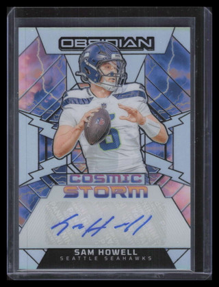 2024 Panini Obsidian Cosmic Storm Signatures Silver 1 Sam Howell Auto 26/49