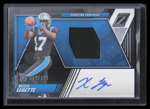 2024 Zenith 210 Xavier Legette Rookie Jersey Auto 200/399