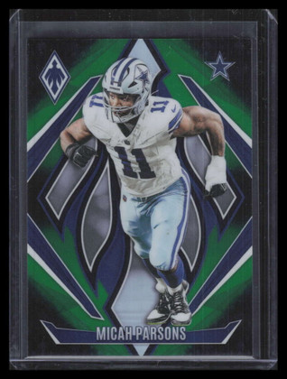 2024 Panini Phoenix Green Fade 108 Micah Parsons 116/199
