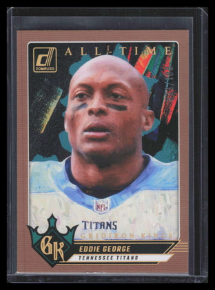 2024 Donruss All Time Gridiron Kings Studio Series 5 Eddie George 23/100