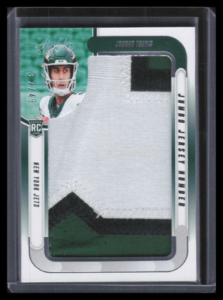 2024 Absolute Jumbo Jersey Number 39 Jordan Travis Rookie Jumbo Patch 37/49