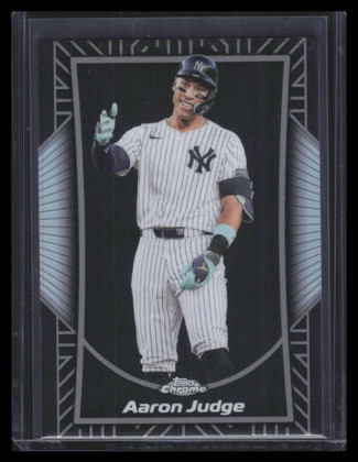 2025 Topps Chrome Shadow Etch se2 Aaron Judge