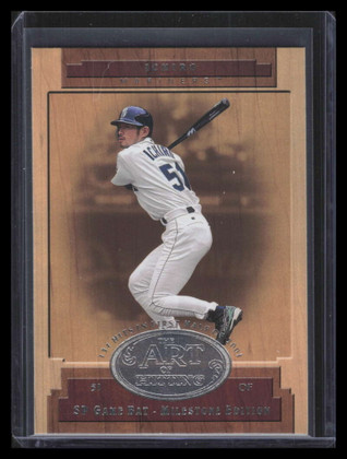 2001 SP Game Bat Milestone Art of Hitting ah6 Ichiro Suzuki Rookie
