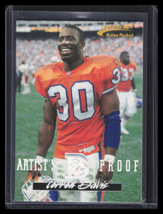1996 Action Packed Artist's Proofs 94 Terrell Davis