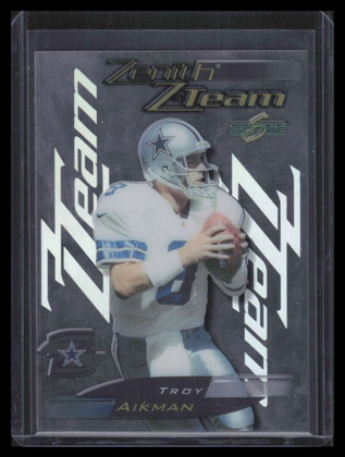 1999 Score Supplemental Zenith Z-Team 7 Troy Aikman 57/100