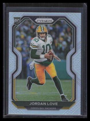 2020 Panini Prizm Prizms Silver Refractor 363 Jordan Love Rookie
