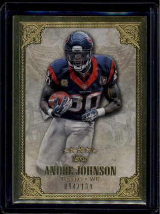 2012 Topps Five Star 88 Andre Johnson 94/139